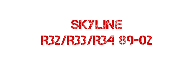 Skyline R32-R34