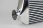 Preview: HyperTune 600 x 320 x 100 - Single Core Intercooler - Billet Tanks - JZA80 Supra - 3.5" In / Out - Clamp"