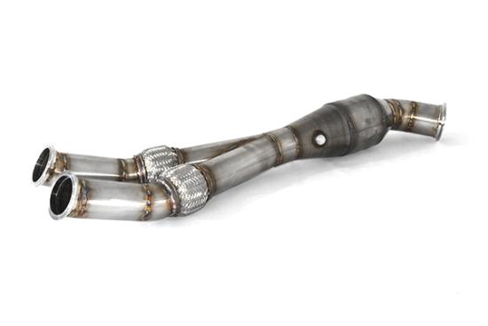 Nissan GTR R35 Downpipe + Y-Pipe mit CH-Zulassung