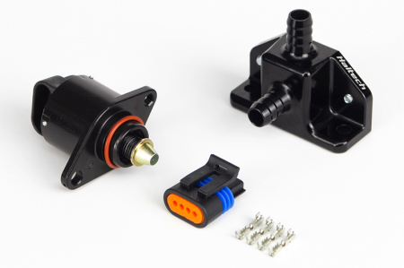 Idle Air Control Kit - Billet 2 Port Housing With 2 Screw Style Motor