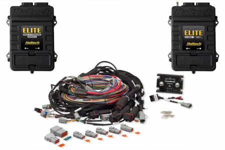 Elite 2500 + Race Expansion Module (REM) + 16 Injector Integrated Universal Wire-in Harness Kit