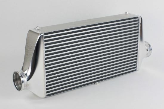 HyperTune 660 x 320 x 100 - Single Core Intercooler - Billet Tanks - JZA80 Supra - 3.5" In / Out - Silicone"