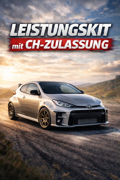 HK-Power Tuning Paket Toyota GR Yaris GEN1 mit CH-Zulassung