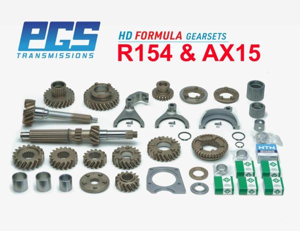 PGS Formula HD Dogbox 5-Gang Getriebesatz - R154 & AX15 Getriebe